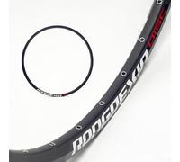 Jante de vélo de montagne 24" double couche avec compatibilité avec rivets en acier inoxydable et freins à disque (36 trous)