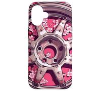 Jante de Voiture de Course Cherry Blossom Coque pour iPhone 16