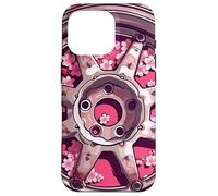 Jante de Voiture de Course Cherry Blossom Coque pour iPhone 16 Pro
