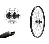 Jante de VTT 27,5" 26-584 36 trous Tubeless Ready Disc 6 trous pour cassette 7/8/9/10 vitesses Noir
