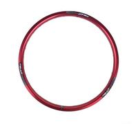 Jante en alliage d'aluminium pour 20 vélos, design 32 trous, rouge