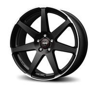Momo Racing Jantes Seven 8,5x19 5x112 pour Mercedes‑Benz Classe C 300e Hybrid Matt Black Polished