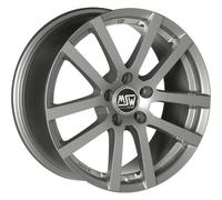 Jantes en Alliage MSW 22 5,5x14 Et 45 4x100, 00 Grey silver