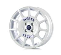 Jante En Alliage Pour Opel Corsa 7,5J17" 5X110 38 73 Sparco Terra White Blu
