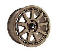Sparco Jantes alu Gravel 8x18 5x114.3 ET40 pour Lexus RZ - Rally Bronze