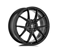 Sparco Jante alu Podio 8,5x19 5x112 ET38 73 Noir brillant pour Mercedes CL AMG
