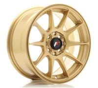 Jante JAPAN RACING JR11 15"" x 7"" 4x100 4x108 ET30 Gloss Black-41573850