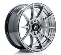 Jante JAPAN RACING JR11 15"" x 7"" 4x100 4x108 ET30 Hyper Black-41146706