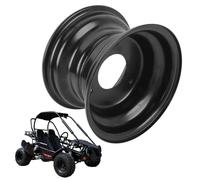 Jante Kart 145/70-6, 3 Trous, 6 Pouces, Alliage D'aluminium Qualité Supérieure, Traction Améliorée, Look élégant, Jante Kart pour VTT, Quad, Moto Tout-terrain, Tondeuse Autoportée