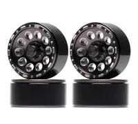 Jante Moyeu Roue 1.9 Alliage D'aluminium 4 Pièces pour Axial pour SCX10 90046 AXI03007 pour TRX4 VS4-10 CC01 pour Redcat Gen8 1/10 RC Voiture Modèles Améliorations RC