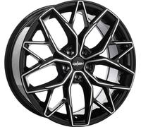 Jante Oxigin 26 Oxid 9 poucesx20 pouces ET40 5x108 black full polish OX260920F40BFP compatible avec Volvo S90/V90 V60 V70/XC70 XC40 XC60 XC90