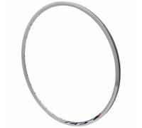 Jante route 700 cfx argent 32t. double paroi (profil goutte d'eau) profil 20mm -