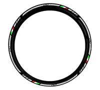 Jante Stickers kit Autocollant pour Jante De Moto pour Aprilia RS457 RS 457 17 Pouces Bandes Adhésives Réfléchissantes pour Jantes Ensemble Complet Reflective Rim Stripe Sticker(Couleur 15)