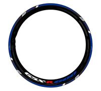 Jante Stickers kit Autocollants Décoratifs Réfléchissants pour Jantes De Moto pour Suzuki GSXR600 GSX R600 GSX-R600 17 Pouces Reflective Rim Stripe Sticker(Couleur 9)