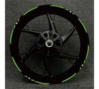 Jante Stickers kit Autocollants Réfléchissants pour Jantes De Moto pour Benelli BN302 TNT250 502C 302S TRK502, Bandes Décoratives Étanches pour Reflective Rim Stripe Sticker(Couleur 22)