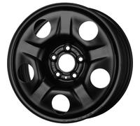 Jantes tôle en acier MW GIANETTI RUOTE STEEL 16" 6.5J 5x110 ET 40 65 NERO