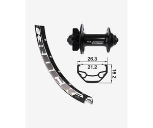 Jante XLC 26x1.90 AXE 100 mm