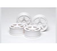 TAMIYA 171002 300053471 - Jantes, 4, étroit 5 Rayons.