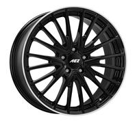 JANTES ROUES AEZ BERLIN BLACK 7.5X19 5X112 BLACK/POLISHED LIP OEK