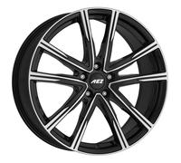 AEZ Wheels Jante Alu Montreal 20 pouces 8x20 5x108 ET45 Noir face polie