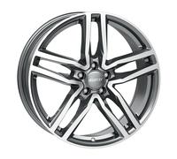 Jantes Alutec Ikenu 6.5Jx17 ET38 4x100 GRAPFP pour VOLKSWAGEN cross UP e-UP UP
