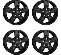Jantes Autec QUANTRO 7.0x17 ET 51 5x112 noir mat 4-Q7017515075122 compatibles avec Mercedes-Benz Viano Vito V