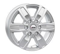 Jantes Autec Quantro 7.0x17 ET57 6x139,7 SIL pour Hyundai H-1 / Starex