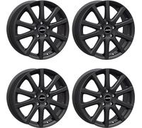 Jantes Autec SKANDIC ECE 6.5x16 ET 50 5x108 noir mat 4-SE6516505054322 compatible avec Ford C-MAX Focus Galaxy Kuga Mondeo S-MAX Tourneo Connect Transit