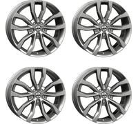 Jantes Autec UTECA 9.0x20 ET 30 5x112 Titane argent 4-U9020305074623 compatibles avec BMW 7 8 i4 iX3 X3 X4