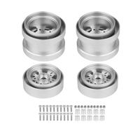 Jantes Beadlock Alun pour Tamiya pour Hornet pour Mighty 1/10 RC Pièces Mise Niveau RC