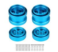 Jantes Beadlock Alun pour Tamiya pour Hornet pour Mighty 1/10 RC Pièces Mise Niveau RC
