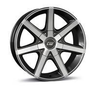 Borbet CWE 8,5 x 18 ET 30 Cercle de Trou 6 x 139,7 Alésage 67,1 CWE 85830139,7667,1MAGP, Anthracite Polie