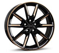 Borbet Jantes LX18 - 8.0x18 ET48 5x112 SWGOLD - pour VW Beetle, Caddy, e-Golf, Eos, Golf