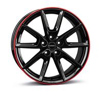 Jantes Borbet LX18 8x18 ET48 5x114,3 pour Hyundai i20 N i30 Ioniq Kona Nexo Tuc