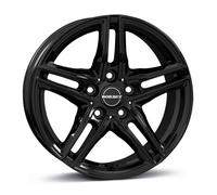 Borbet x R 7,5 x 17 ET 35 Cercle de Trou 5 x 120 Alésage 72,5 x R 75735120572,5BG/T, Noir Poli