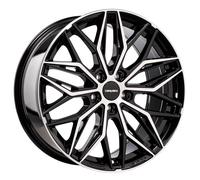 Jantes Carmani 26 Max 7.0x17 ET42 5x112 SWFP pour Skoda Karoq Kodiaq Octavia Sup