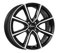 Dezent Wheels Jante alliage TN Dark 7.0Jx18 ET38 4x100 60,10 pour Lancia Musa Ypsilon 18 pouces