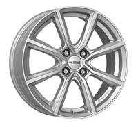 Jantes Dezent TN silver 6.5Jx17 ET50 4x100 pour Hyundai Bayon i10 i20 17 Pouces
