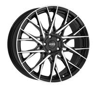JANTES ROUES DOTZ FUJI DARK 7.5X18 4X100 BLACK/POLISHED DC8
