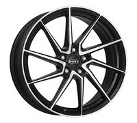 Jante Alu Dotz Spa 7.5x17 5x100 Et45 Noir Face Polie