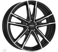 Jantes en alliage DEZENT KF dark 7x16 5x114.3 ET 40 BLACK/POLISHED