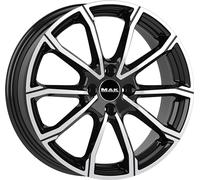 JANTES ROUES MAK DAVINCI 6.5X16 4X108 BLACK MIRROR HKI