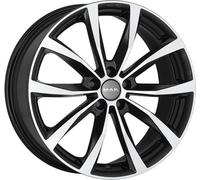 JANTES ROUES MAK WOLF POUR VOLKSWAGEN CADDY N1 7X17 5X112 BLACK MIRROR QR1