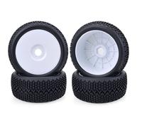 Jantes Et Pneus Pour Voiture Tout-Terrain Rc Buggy Redcat Team Losi Vrx Hpi Kyosho Hsp Carson Hobao, 4 Pièces, 17mm, 1/8