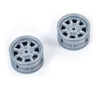 Tamiya 300050569 - M-CHÂSSIS 8-Speichen Jantes (2) Argent - Neuf