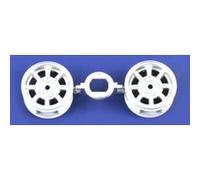 Jantes Mini Cooper Chromées - 1/10e - Tamiya G