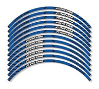 Jantes Moto Pour Y&AMAHA Fjr 1300 Pour FJR1300 Autocollants Roue Moto Rayures Autocollants Réfléchissants Autocollants Réfléchissants Jante (Color : 1)