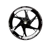 Jantes Moto Pour Ya&maha Pour T&MAX T-MAX 500 TMAX560 TMAX530 500 15 Pouces Autocollants Roue 12 Pièces Réfléchissant Jante Scooter Moyeu Rayures Décalcomanies Autocollants Réfléchissants Jante