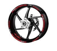 Jantes Moto Roue D'autocollant Moto Pour Pour XJ6 12 Pièces Décalcomanie Jante Autocollants Roue Autocollants Réfléchissants Jante(2)