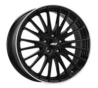 JANTES ROUES AEZ BERLIN BLACK 7.5X18 5X112 BLACK/POLISHED LIP 0IB